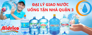 Đại lý giao nước uống quận 3 – Minh Thành Phát: Giao nước uống tận nhà quận 3