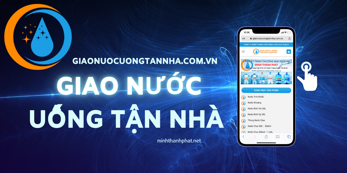 Giao nước uống tận nhà, Đại lý nước uống Minh Thành Phát