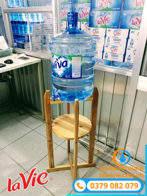 Bình La Vie Viva 18,5L vòi (tinh khiết)