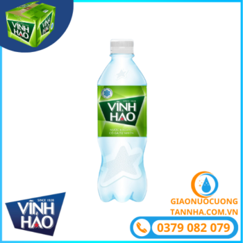 Thùng Vĩnh Hảo Chai 500ml Có Ga (Thùng / 24 Chai)