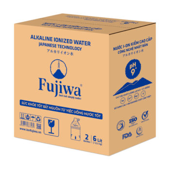 Nước Kiềm Fujiwa Chai 6L (Thùng 2 Chai)