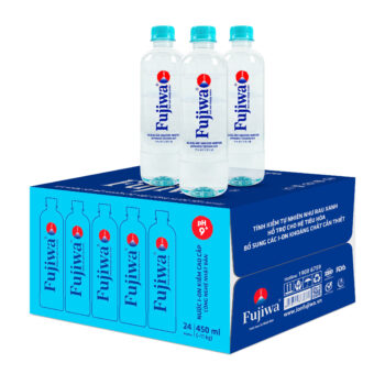 Nước Kiềm Fujiwa Chai 450ml (Thùng 24 Chai)