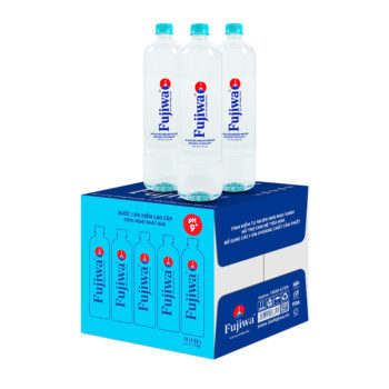 Nước Kiềm Fujiwa Chai 1.25L (Thùng 12 Chai)