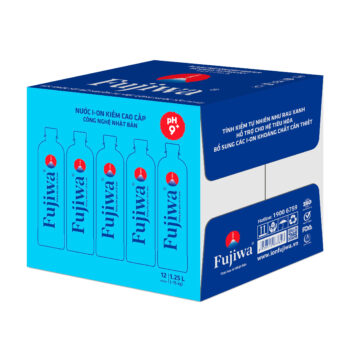 Nước Kiềm Fujiwa Chai 1.25L (Thùng 12 Chai)