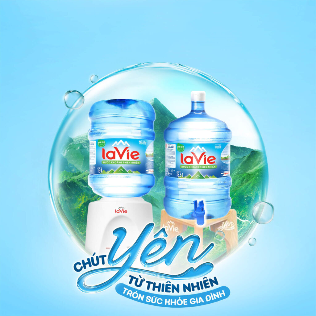 Đại lý giao nước bình LaVie chính hãng Minh Thành Phát Water