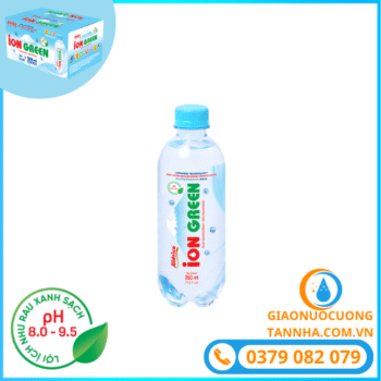 Nước uống ion kiềm cao cấp ION GREEN chai 350ml