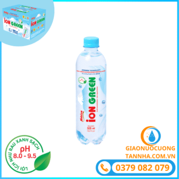Nước uống ion kiềm cao cấp ION GREEN chai 500ml