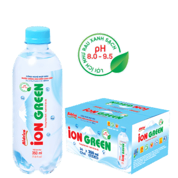 Nước uống ion kiềm cao cấp ION GREEN chai 350ml