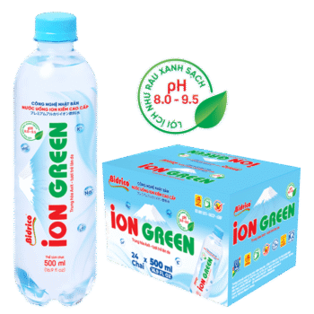 Nước uống ion kiềm cao cấp ION GREEN chai 500ml