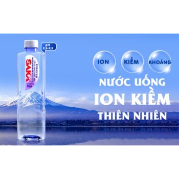 Nước suối Saka chai lớn 1.2L (thùng 12 chai)