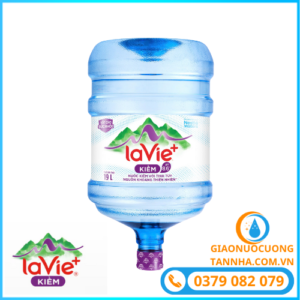 Nước LaVie+ Kiềm Bình Úp 19L - Nước khoáng thiên nhiên bổ sung kiềm